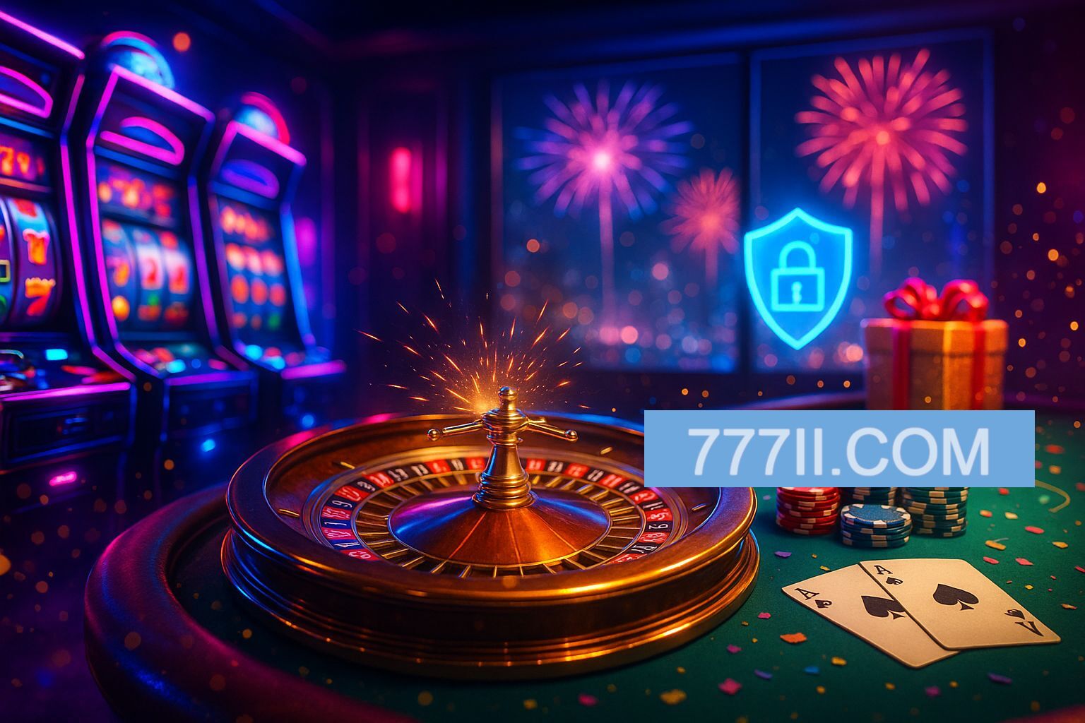 Jogos emocionantes no 777II